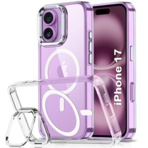 TheGiftKart Hybrid Back Cover Case for iPhone 17 Compatible with MagSafe