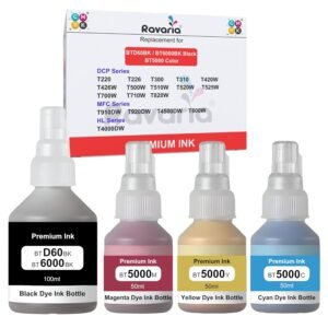 BT-D60BK / BT6000 and BT5000CMY Compatible Ink for Brother Printer
